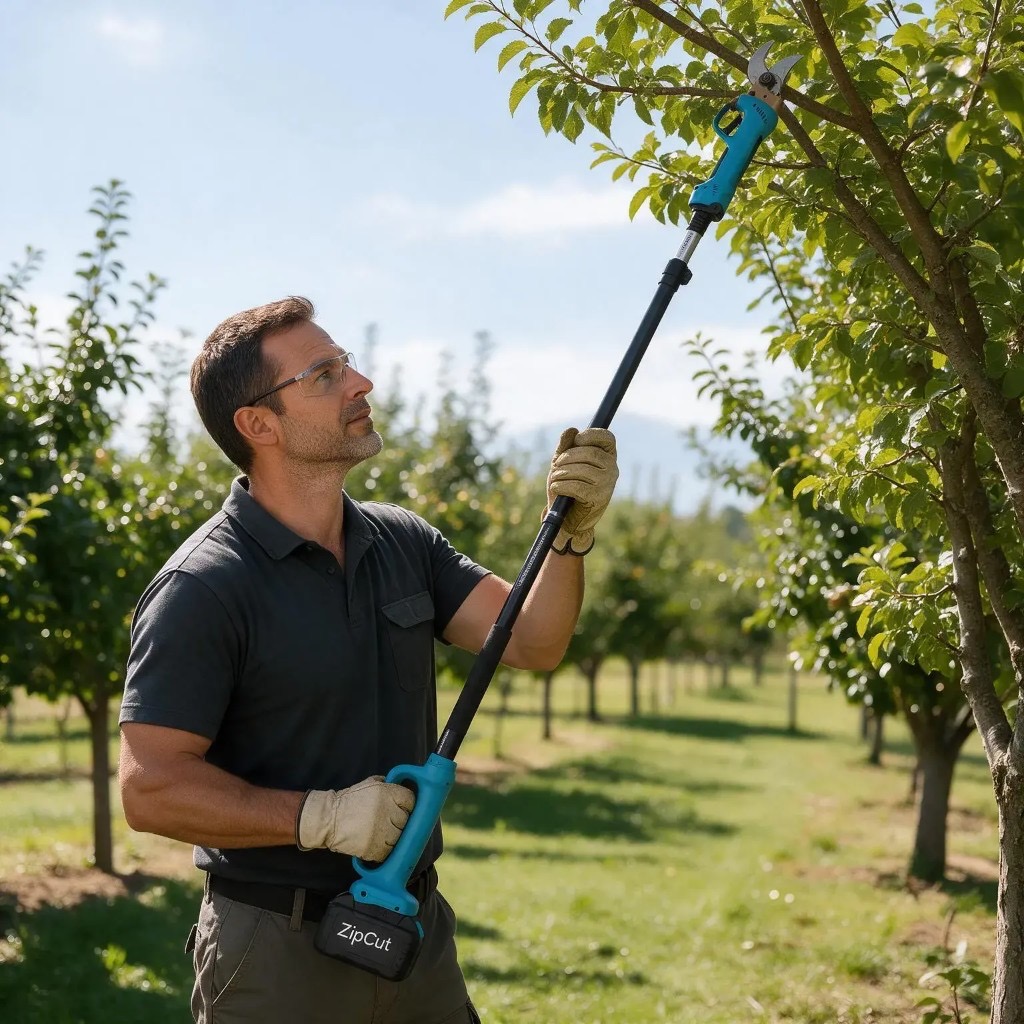 ZipCut telescopic pole up to 5 metres